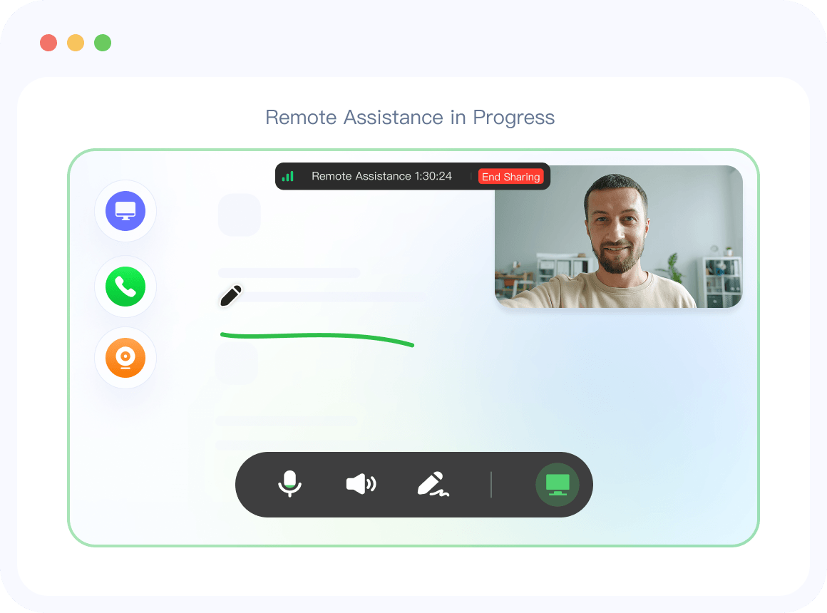 Remote Help & Calls